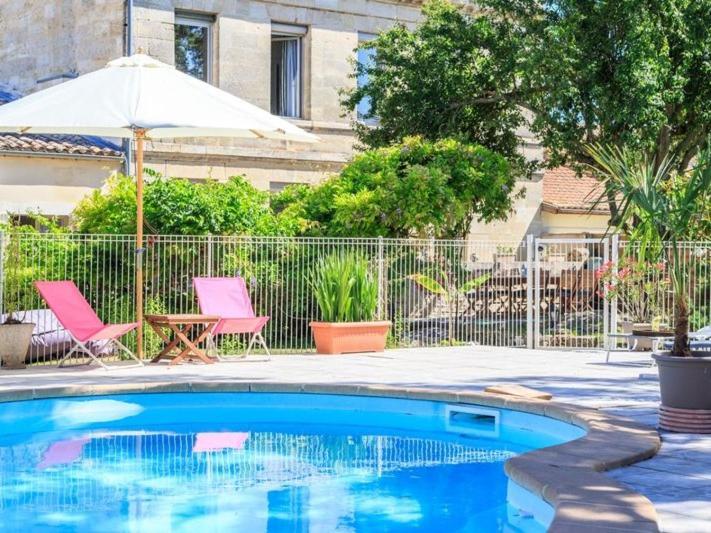 Hotel Le Coeur Des Vignes Pauillac Exterior foto